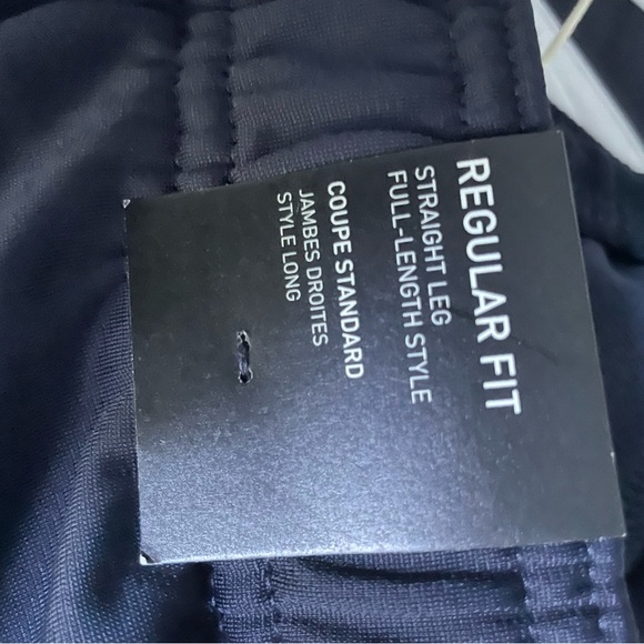 NWT 2 pair of Men’s ADIDAS sport pants - L - nvy & blk - Picture 11 of 11